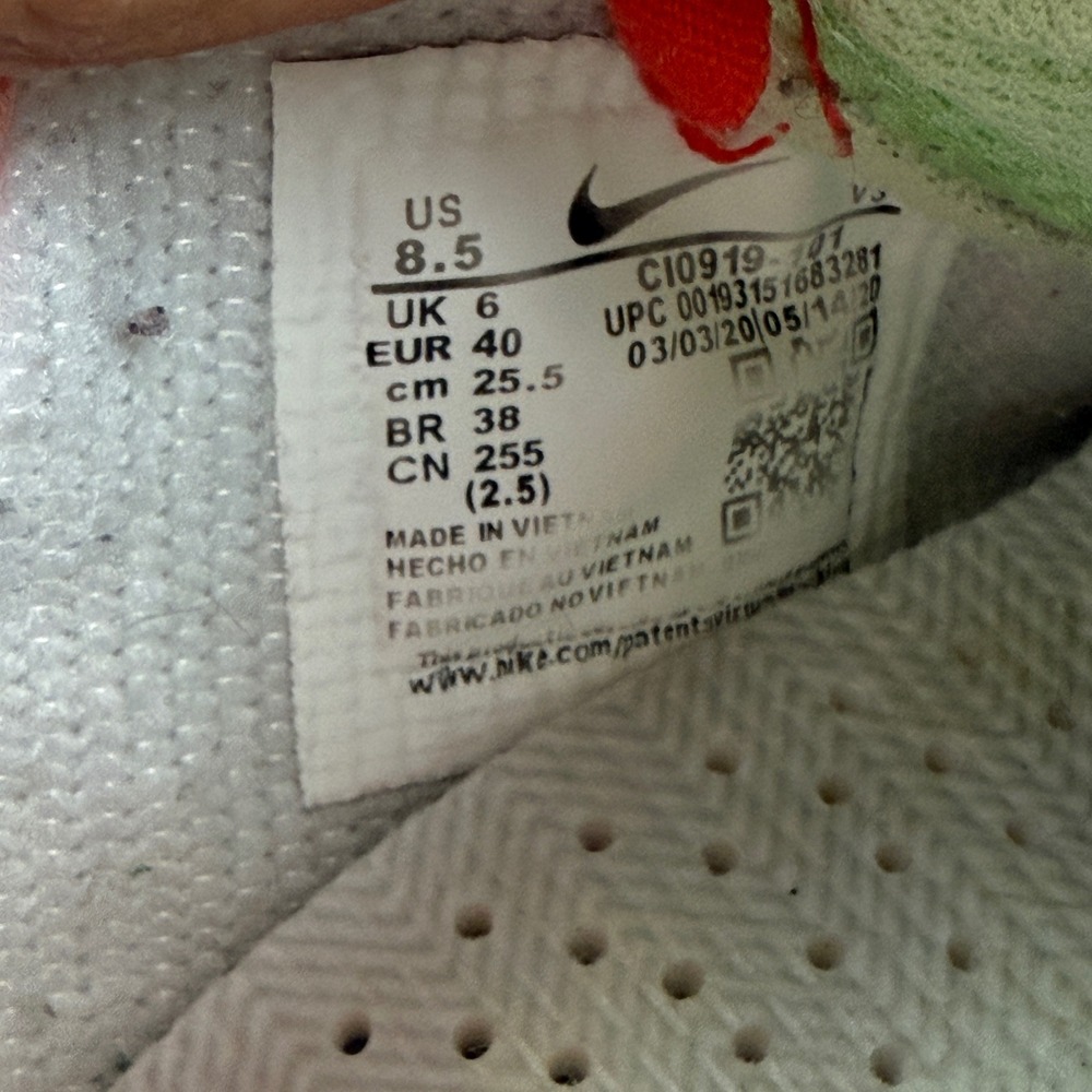 Nike Air Force 1 Shadow Pastel Multi Color Athletic Shoes Sneakers Women's - Picture 4 of 15